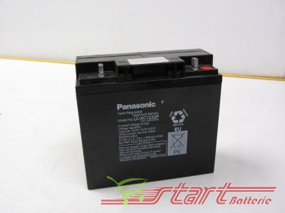 Panasonic AGM 12V 22Ah Long Life